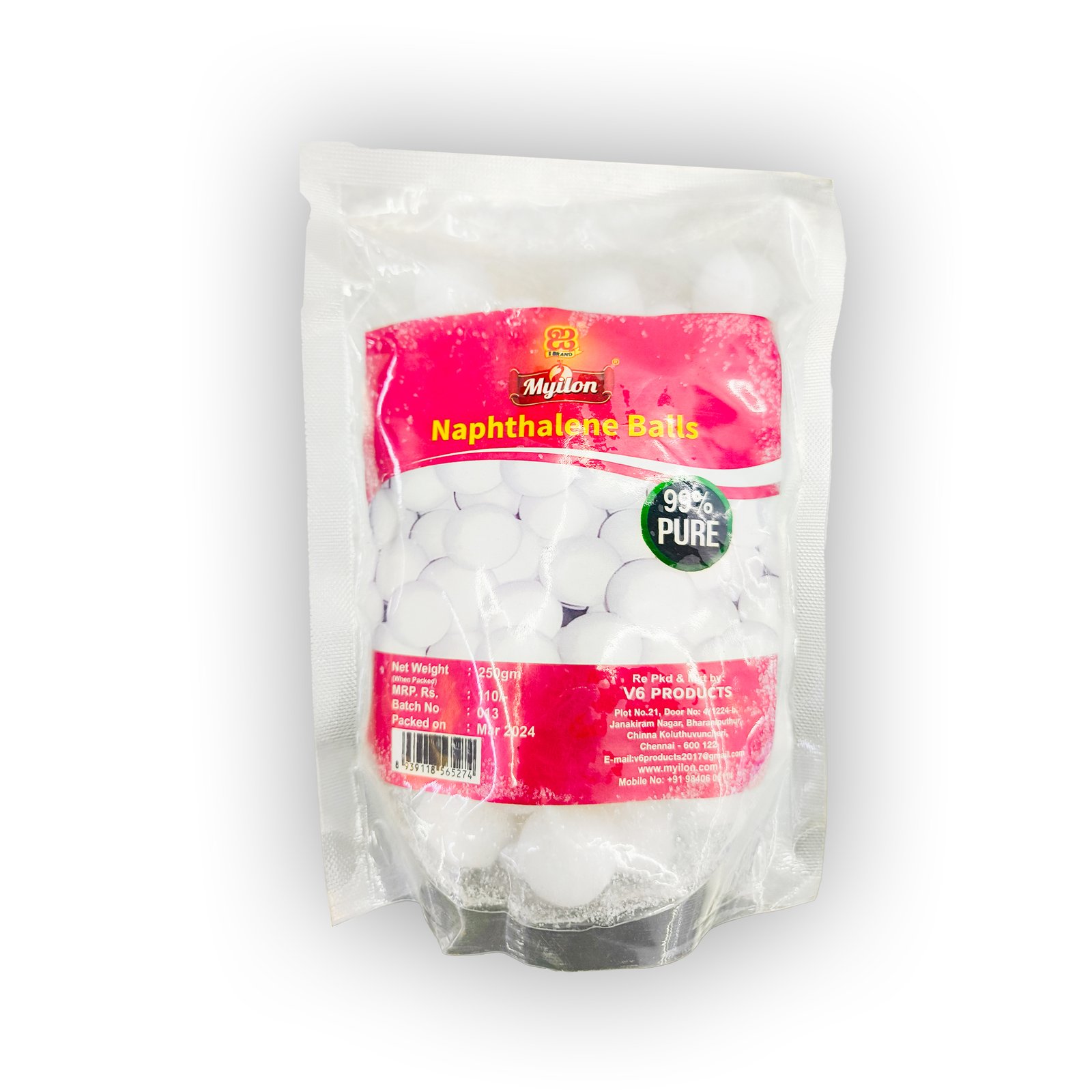 Myilon Naphthalene Balls 250G